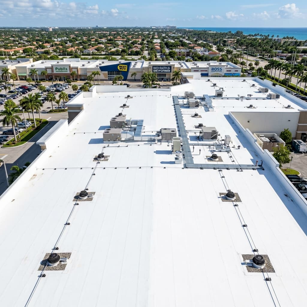 Featured Image: Preparing Commercial Roofs for Holiday Retail Season - Diversified Roofing Solutions