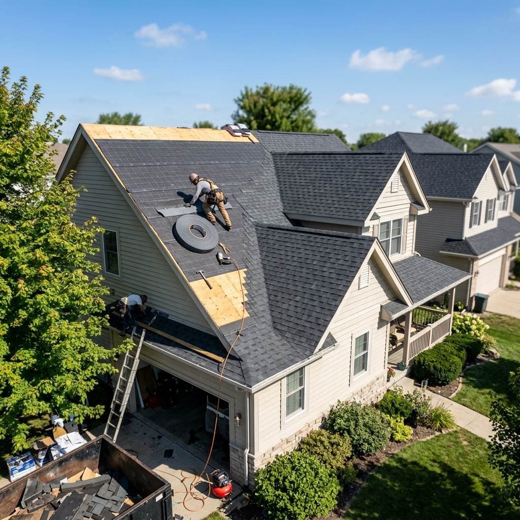 Featured Image: Roof vs. Roof Repair: Which is the Best Investment? - Diversified Roofing Solutions