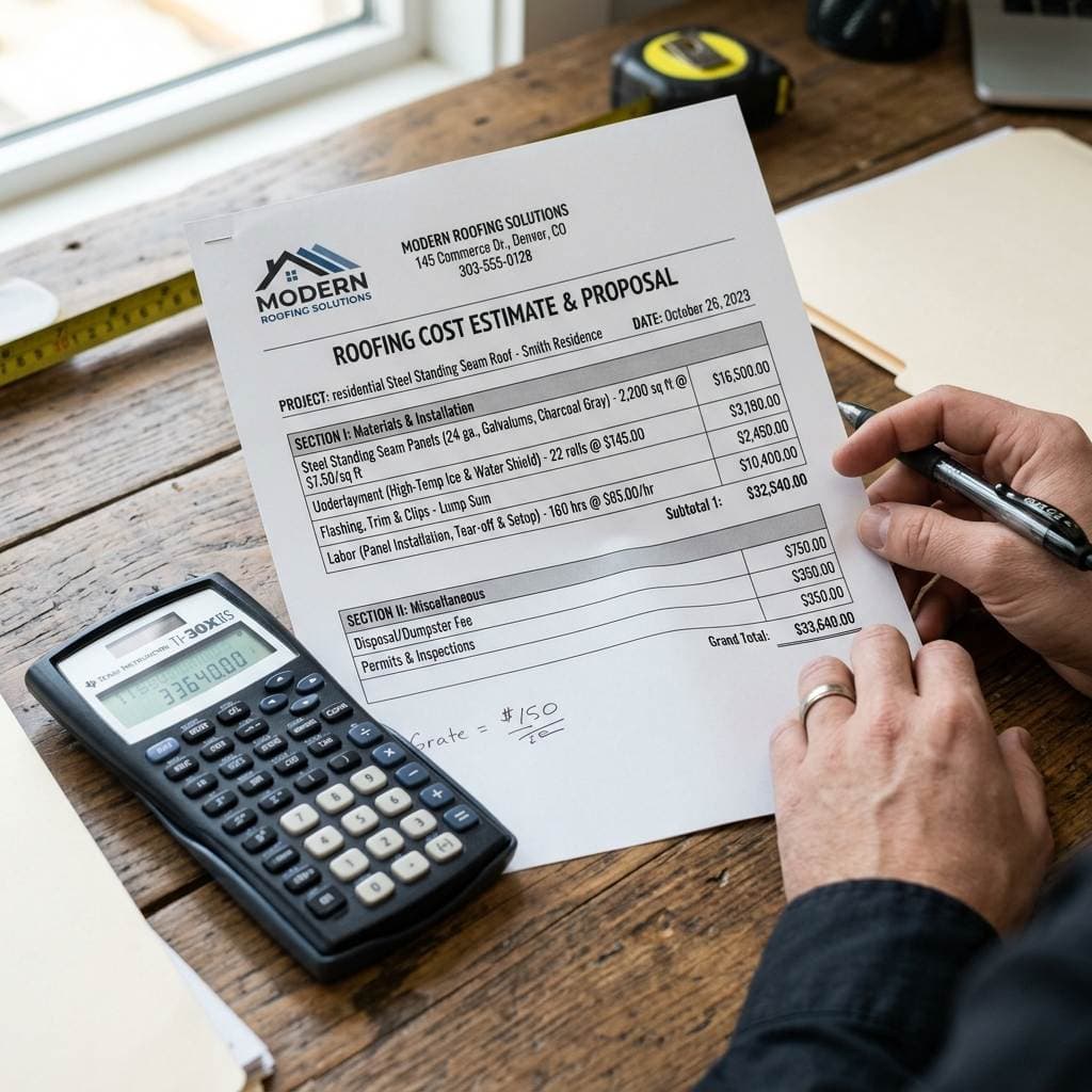 Featured Image: How Much Does a Metal Roof Cost? (And Is It Worth It?) - Diversified Roofing Solutions
