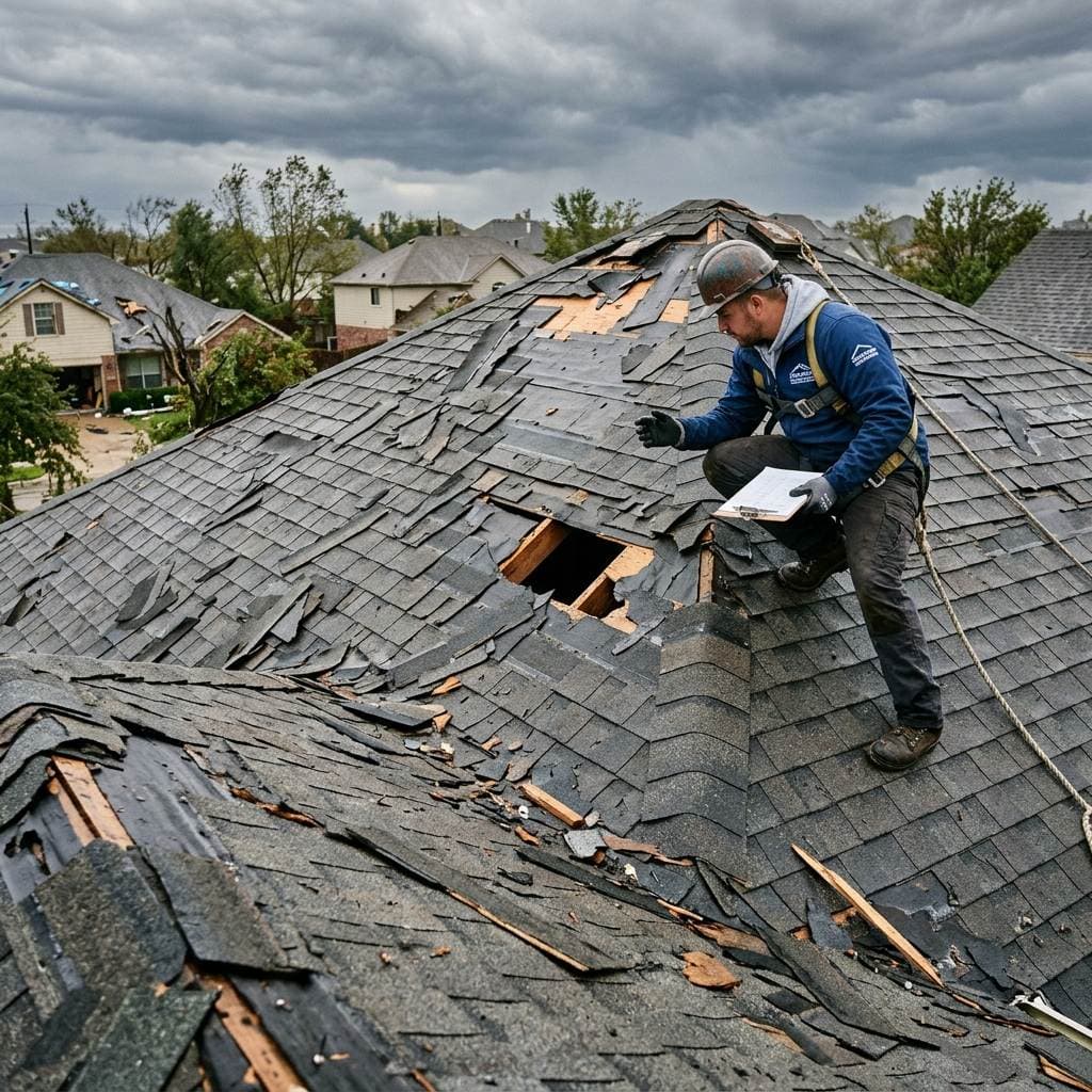 Featured Image: 7 Signs You Need Emergency Roof Repair After a Storm - Diversified Roofing Solutions