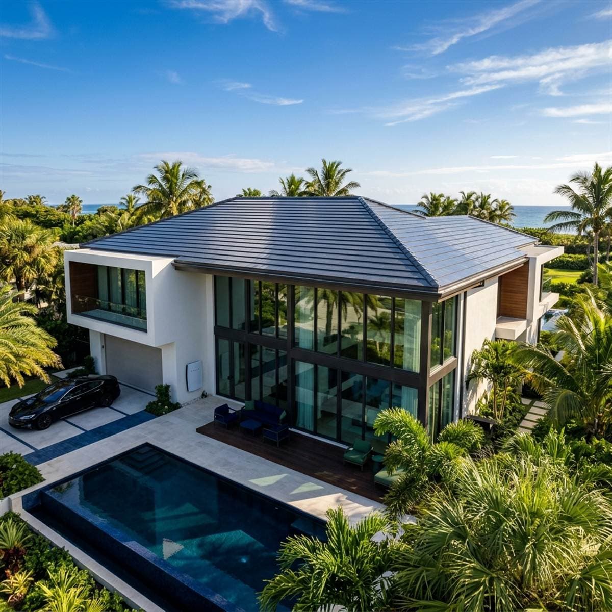 Featured Image: Tesla Solar Roofs in South Florida: Is the Investmen... - Diversified Roofing Solutions