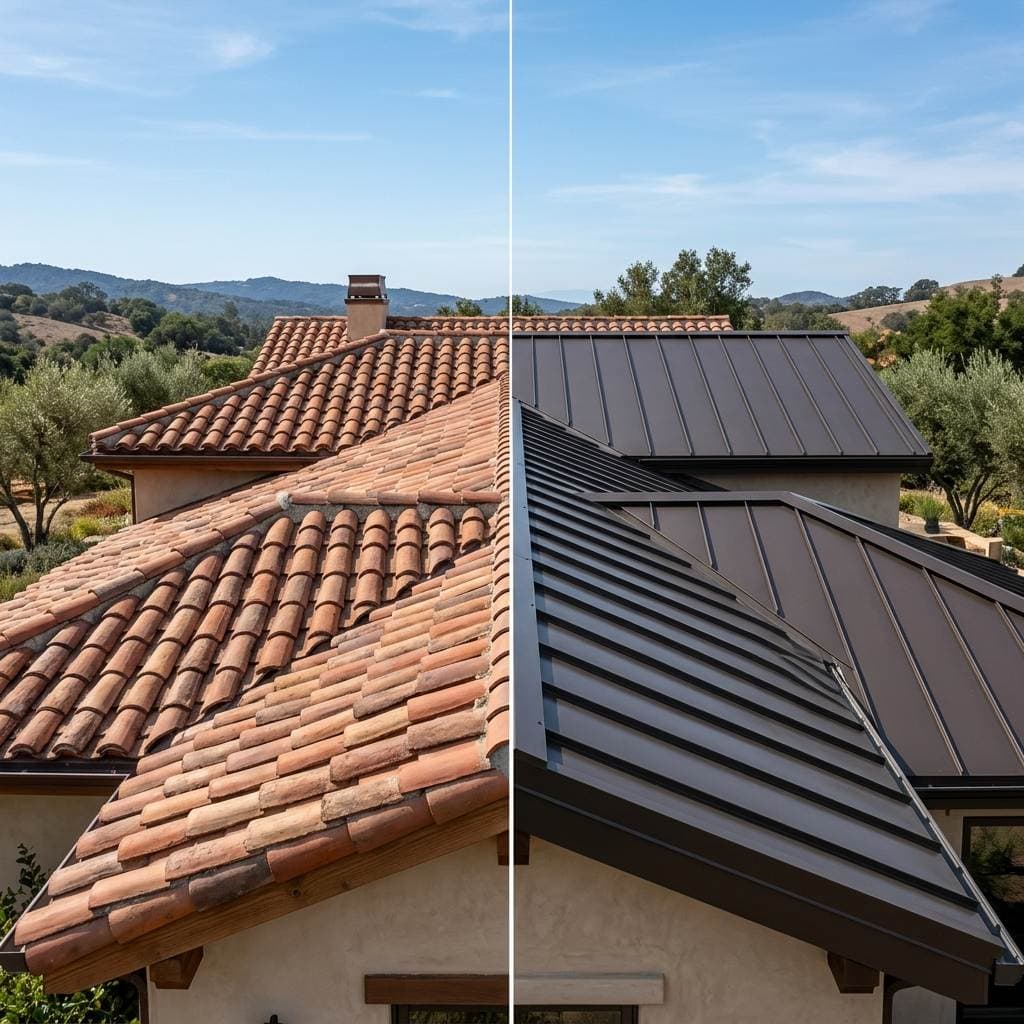 Featured Image: Tile Roof vs. Metal Roof: A South Florida Comparison - Diversified Roofing Solutions