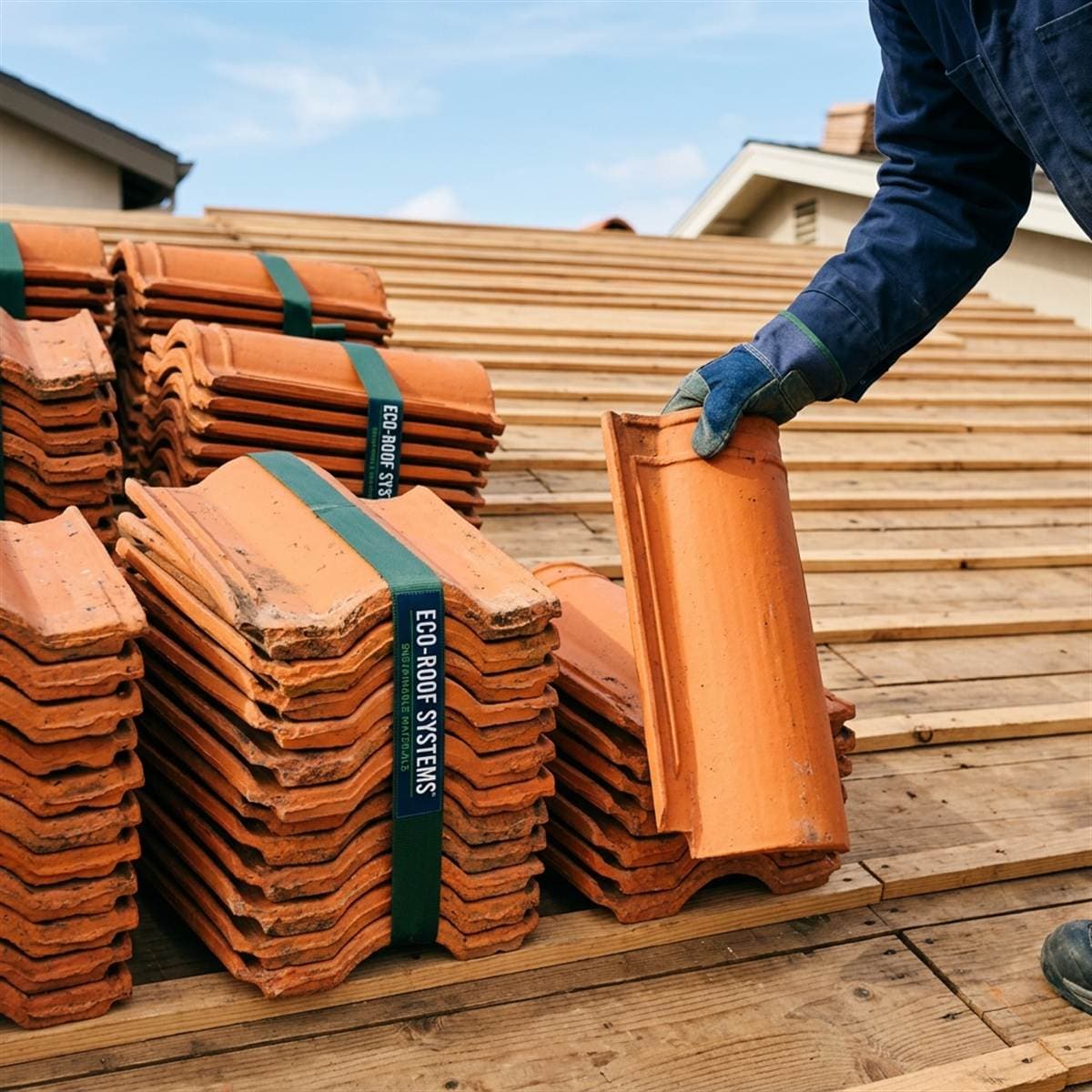 Featured Image: Tile Roof Lift-and-Relay: When to Reuse Clay Tiles - Diversified Roofing Solutions