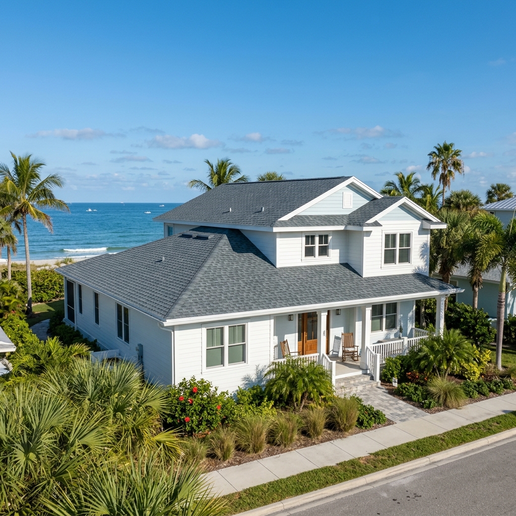 Coastal Roof Shingles Install