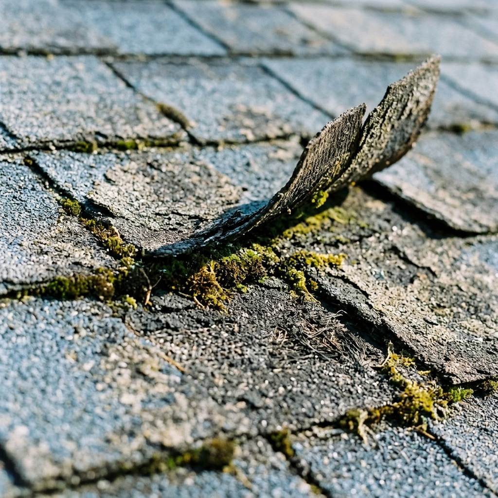 Failing Shingles Roof