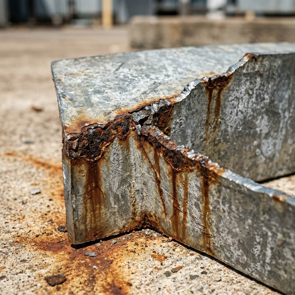 Galvanized Corrosion Edges