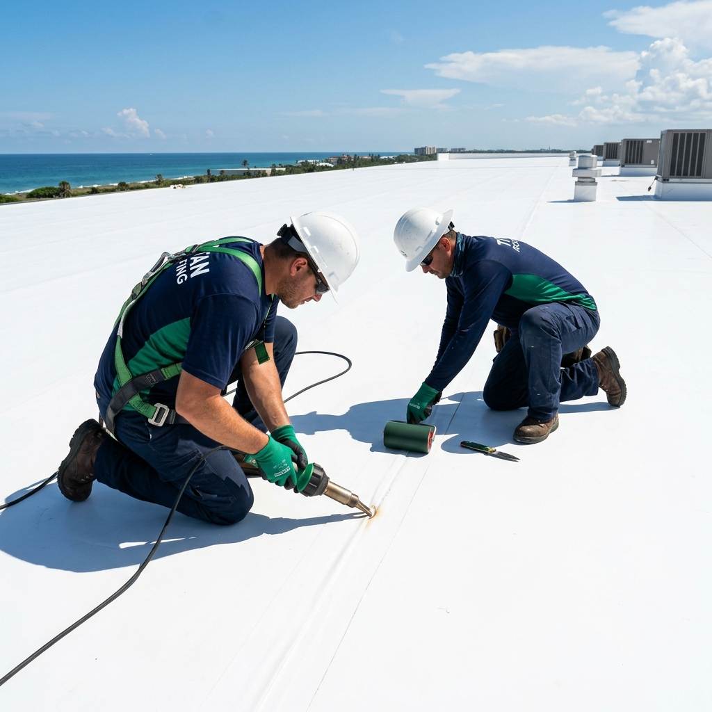 How to Hire Commercial PVC Roofing Contractors in So...