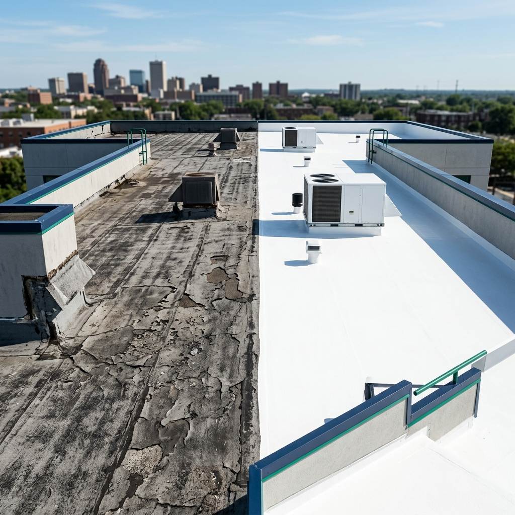 How Commercial Roof Coatings Prevent Total Replaceme...