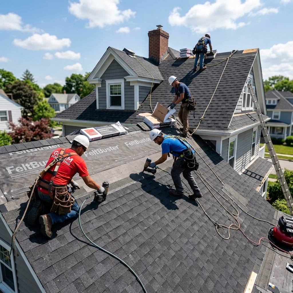 Shingles Roof Installation